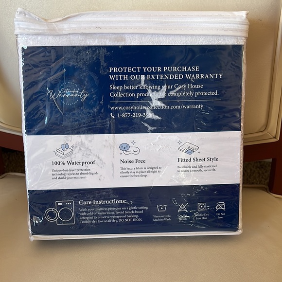 New cosy house collection mattress protection  size queen - Picture 4 of 8